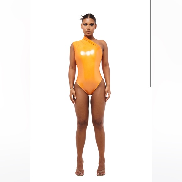Coucoo Orange Jani Bodysuit - Picture 1 of 6